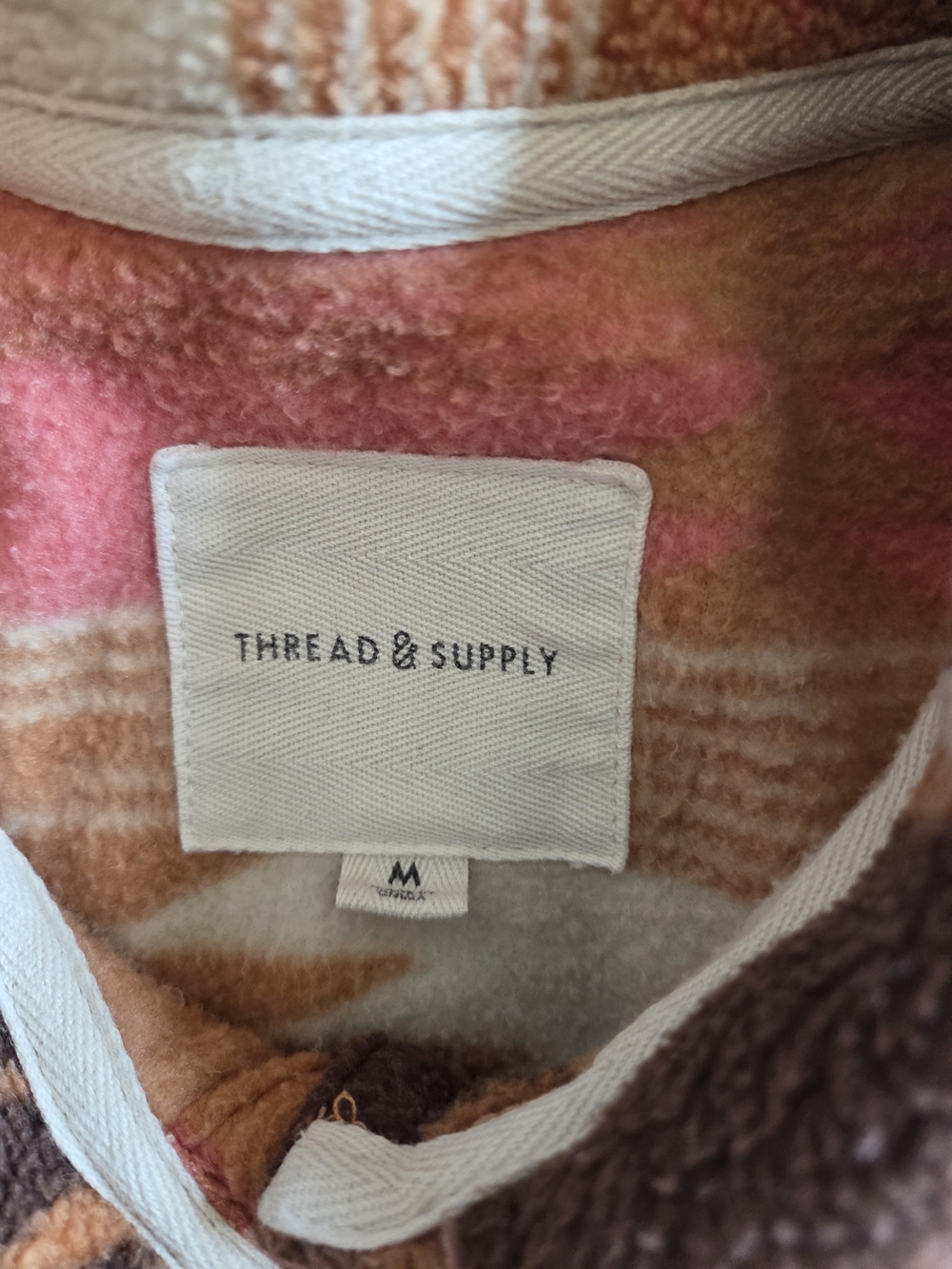Thread & Supply Aztec Fleece Shacket - Picture 3 of 4